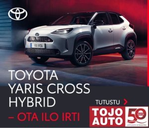 Joko olet tutustunut Toyota uutuuksiin liikkeissämme? 
- Yaris Cross: Katumaasturin olemus, kaupunkiauton ketteryys
- Corolla Cr...